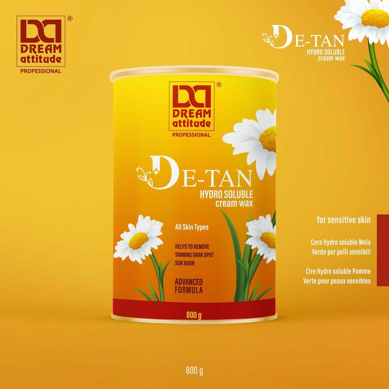 DE- TAN HYDROSOLUBLE WAX